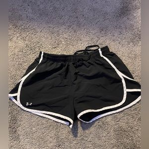 Black under armor shorts